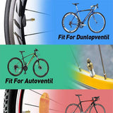 Darrahopens Auto Accessories > Auto Accessories Others 26pc Bike Ball Inflator Nozzle Adapter Air Pump Valve Needle Presta Schrader Kit