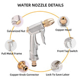 Darrahopens Auto Accessories > Auto Accessories Others 2PCS High Pressure Washer Gun Brass Spray Nozzle Garden Hose Pipe Car Washing AU
