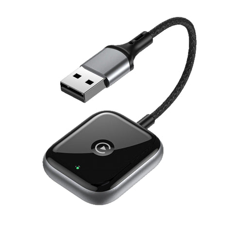 Darrahopens Auto Accessories > Auto Accessories Others > Audio 2-in-1 Wireless CarPlay & Android Auto Adapter - Plug & Play Dongle for Cars(Applicable to iPhone-Black)