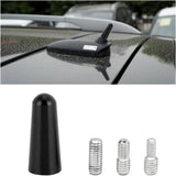 Darrahopens Auto Accessories > Auto Accessories Others > Audio Short Car Antenna, Universal Amplified Car Radio Short Antenna, 3cm Short Rod Roof Stereo Antenna for Car, for All Cars Vehicles Auto