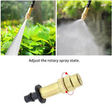 Darrahopens Auto Accessories > Auto Accessories Others > Automotive Cleaning 10pcs Adjustable Atomizing Copper Nozzles for Garden Watering Spraying