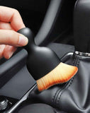 Darrahopens Auto Accessories > Auto Accessories Others > Automotive Cleaning 2 Pcs Car Interior Detailing Brush with Soft Microfiber Bristles for Air Vents, Dashboard, and Keyboard Cleaning