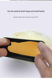 2-piece Beige Microfiber Car Wash Mitt - Double Sided Imitation Sheepskin Wash Glove, Scratch Free Paint Safe Cleaning Tool for Car Detailing, Waxing, Polishing - 23x15cm Large Palm Design