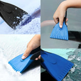 Darrahopens Auto Accessories > Auto Accessories Others > Automotive Cleaning 2 Pieces Frost Scraper Windshield, Strong And Durable Ice Scraper, Snow Scrapers For Car, With Non-Slip Handle For Car