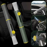 Darrahopens Auto Accessories > Auto Accessories Others > Automotive Cleaning 3 In 1 Multifunctional Car Cleaning Brush, Dust Remover, Tire Stone Hook, Window Breaker Hammer. Feather Duster Brush
