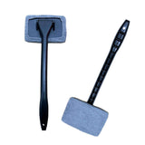 Darrahopens Auto Accessories > Auto Accessories Others > Automotive Cleaning 3-Piece Grey Car Windshield Cleaning Brush Set Microfiber Defogging Wiper Tool Window Glass Cleaner