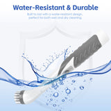 Darrahopens Auto Accessories > Auto Accessories Others > Automotive Cleaning Battery Operated Scrubber Brush with 4 Interchangeable Heads