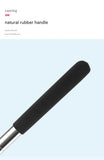 Darrahopens Auto Accessories > Auto Accessories Others > Automotive Cleaning Black Telescopic Car Mirror Wiper - ABS & Stainless Steel - 98cm Extendable, Defog & Rain Removal, Compact Car Cleaning Tool, Universal Fit, Travel Friendly