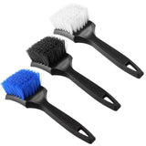 Darrahopens Auto Accessories > Auto Accessories Others > Automotive Cleaning Blue Car Tire & Detailing Brush  - 2-Pack Stiff Bristle Scrubber for Wheels, Mats, and Upholstery