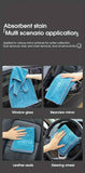 Darrahopens Auto Accessories > Auto Accessories Others > Automotive Cleaning Blue Microfiber Car Cleaning Towel (43 x 43 CM) and 20L Foldable Self Standing Water Bucket (Include Zipper Bag) Combo Set - Super Absorbent and Scratch Free for Car Detailing Drying and Home Cleaning