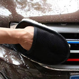 Darrahopens Auto Accessories > Auto Accessories Others > Automotive Cleaning Car polishing cloth set - 2-piece set - polishing gloves - car wash gloves - car wash cloth - super strong stain removal without damaging the car paint