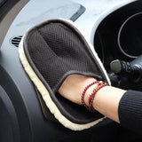Darrahopens Auto Accessories > Auto Accessories Others > Automotive Cleaning Car polishing cloth set - 2-piece set - polishing gloves - car wash gloves - car wash cloth - super strong stain removal without damaging the car paint