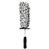 Darrahopens Auto Accessories > Auto Accessories Others > Automotive Cleaning Car Wheel Cleaning Brush Tool Alloy Soft Bristle - Blue+White