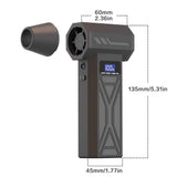 Darrahopens Auto Accessories > Auto Accessories Others > Automotive Cleaning Cordless Paint Pouring Blower with 5 Nozzles Electric Air Duster, Four-Speed Adjustable Speed 110000RPM Compressed Air Duster with LED Light,