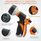 Darrahopens Auto Accessories > Auto Accessories Others > Automotive Cleaning Garden Hose Spray Nozzle - Hose Nozzle with Storage Cart for Outdoor Use