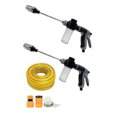 Darrahopens Auto Accessories > Auto Accessories Others > Automotive Cleaning High Pressure Long Pole Water Spray Nozzle Household Car Wash Cleaning Sprayer - Car Wash Sprayer Set