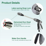 Darrahopens Auto Accessories > Auto Accessories Others > Automotive Cleaning High Pressure Long Pole Water Spray Nozzle Household Car Wash Cleaning Sprayer - Car Wash Sprayer Set