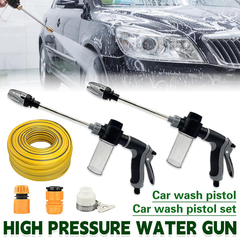 Darrahopens Auto Accessories > Auto Accessories Others > Automotive Cleaning High Pressure Long Pole Water Spray Nozzle Household Car Wash Cleaning Sprayer - Car Wash Sprayer Set