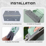 Darrahopens Auto Accessories > Auto Accessories Others > Automotive Cleaning Magic Window Track Cleaner, 2026 Upgraded Handheld Cleaning Brush Set for Window Sliding Slots, Tile Grout Lines, Shutter Slats, Car AC Vents, and Narrow Clearances (Grey 3-Piece Set)