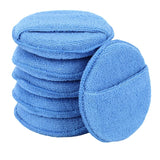 Darrahopens Auto Accessories > Auto Accessories Others > Automotive Cleaning Microfiber Wax Applicator Pads, Car Wax Applicator with Finger Pocket, Buffing & Detail Polishing Foam Pads for Car Cleaning and Fine Polishing (5 inch, 6 Pack)