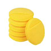 Darrahopens Auto Accessories > Auto Accessories Others > Automotive Cleaning Microfiber Wax Applicator Pads, Car Wax Applicator with Finger Pocket, Buffing & Detail Polishing Foam Pads for Car Cleaning and Fine Polishing (5 inch, 6 Pack) (Yellow)