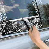 Darrahopens Auto Accessories > Auto Accessories Others > Automotive Cleaning Multipurpose Stainless Steel Shower Scraper for Shower Door with 2 Adhesive Hooks, Bathroom Cleaning Tools Home Window Mirror Scraper for Home Cleaning, Glass Door, Tile Wall, Car, 14 Inch Silver