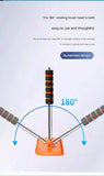 Darrahopens Auto Accessories > Auto Accessories Others > Automotive Cleaning Pink Telescopic Car Windshield Cleaning Brush with 3 Replacement Microfiber- Aluminium Alloy Extendable Handle, 180° Rotatable Microfibre Head, Anti-Fog & Streak-Free Glass Wiper for Car & Home Use, Soft Grip Foam Handle