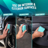 Darrahopens Auto Accessories > Auto Accessories Others > Automotive Cleaning Tire Shine Applicator Pads - Foam Pads for Applying Tire Dressings, Protectants, Wax, Polish and Car Detailer Products for Trucks and SUVs , (Pack of 4)
