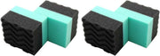 Darrahopens Auto Accessories > Auto Accessories Others > Automotive Cleaning Tire Shine Applicator Pads - Foam Pads for Applying Tire Dressings, Protectants, Wax, Polish and Car Detailer Products for Trucks and SUVs , (Pack of 4)