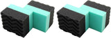 Darrahopens Auto Accessories > Auto Accessories Others > Automotive Cleaning Tire Shine Applicator Pads - Foam Pads for Applying Tire Dressings, Protectants, Wax, Polish and Car Detailer Products for Trucks and SUVs , (Pack of 4)