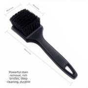 Darrahopens Auto Accessories > Auto Accessories Others > Automotive Cleaning White Car Tire & Detailing Brush  - 2-Pack Stiff Bristle Scrubber for Wheels, Mats, and Upholstery