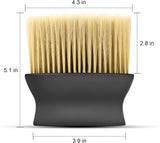 Darrahopens Auto Accessories > Auto Accessories Others > Automotive Cleaning Yellow & Black Car Detailing Brush Set (2-Pack): Soft Bristle Dust Cleaners for Air Vents, Dashboard & Home Use