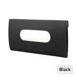 Darrahopens Auto Accessories > Auto Accessories Others > Automotive Decor 2 pack Car Visor Tissue Holder, Sun Visor Napkin Holder Backseat Tissue Case, Premium Car Tissue Box for car, Vehicle (Black)