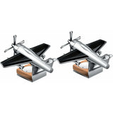 Darrahopens Auto Accessories > Auto Accessories Others > Automotive Decor 2 pcs Airplane Perfume Ornament Car Diffuser Essential Oil Diffuser Car Diffusers For Essential Oils Solar Air