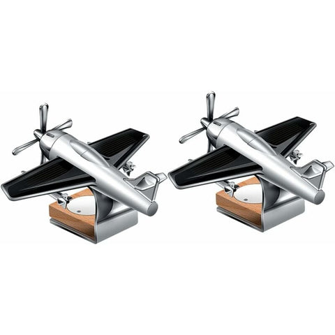 Darrahopens Auto Accessories > Auto Accessories Others > Automotive Decor 2 pcs Airplane Perfume Ornament Car Diffuser Essential Oil Diffuser Car Diffusers For Essential Oils Solar Air