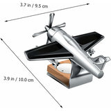 Darrahopens Auto Accessories > Auto Accessories Others > Automotive Decor 2 pcs Airplane Perfume Ornament Car Diffuser Essential Oil Diffuser Car Diffusers For Essential Oils Solar Air