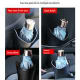 Darrahopens Auto Accessories > Auto Accessories Others > Automotive Decor 2 pcs Car interior essentials set-Grey Car Air Vent Aroma Diffuser &Black  Hanging Storage Bin- hanging storage container that is convenient to use and Compact