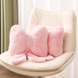 Darrahopens Auto Accessories > Auto Accessories Others > Automotive Decor 2 Pcs Car Neck Pillow Plush Butterfly Bow Car Headrest Pillow Comfortable Seat Neck Support Cute Head Rest Accessories for Driving Travel Driver Chair Girl Style Interior Decor(Pink)