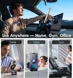 Darrahopens Auto Accessories > Auto Accessories Others > Automotive Decor 2026 Upgraded Vacuum Magnetic Car Phone Holder 360° Reinforced 96LBS Ultra Suction Cup Phone Mount for MagSafe Cell Phone Holders for Your Car/Gym/Mirror Mount for iPhone & Android
