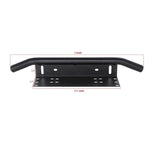 Darrahopens Auto Accessories > Auto Accessories Others > Automotive Decor 24inch Bull Bar Front Bumper License Number Plate Mount Bracket Led Light Holder