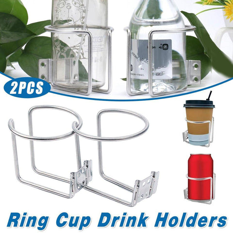Darrahopens Auto Accessories > Auto Accessories Others > Automotive Decor 2pcs Car Cup Holder Drink Bottle Holder Universal Vehicle Mug Holder for Travel