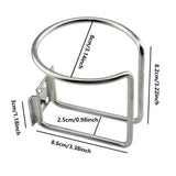 Darrahopens Auto Accessories > Auto Accessories Others > Automotive Decor 2pcs Car Cup Holder Drink Bottle Holder Universal Vehicle Mug Holder for Travel