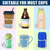 Darrahopens Auto Accessories > Auto Accessories Others > Automotive Decor 2pcs Car Cup Holder Drink Bottle Holder Universal Vehicle Mug Holder for Travel