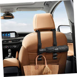 Darrahopens Auto Accessories > Auto Accessories Others > Automotive Decor 2PCS Multifunctional Car Seat Back Triple Hooks Organizer for Purses Umbrellas and Bags – Heavy Duty 15kg Easy Install Headrest Hangers for Car Interior Storage