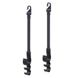 Darrahopens Auto Accessories > Auto Accessories Others > Automotive Decor 2PCS Multifunctional Car Seat Back Triple Hooks Organizer for Purses Umbrellas Bags – Heavy Duty 15kg Easy Install Headrest Hangers for Car Interior Storage, Adjustable 23cm