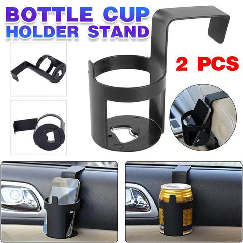 Darrahopens Auto Accessories > Auto Accessories Others > Automotive Decor 2PCS Universal Car Truck Drink Water Cup Bottle Can Holder Door Mount Stand