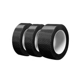 Darrahopens Auto Accessories > Auto Accessories Others > Automotive Decor 3PCS 3m Carbon Fiber Car Sticker Door Sill Anti-Scratch Tape DIY Protection Film
