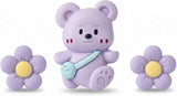 3Pcs Cute Bear Car Air Freshener Vent Clips, Aromatherapy Car Decor for Girls