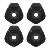Darrahopens Auto Accessories > Auto Accessories Others > Automotive Decor 4 PCS Universal Car Wiper Hole Protective Covers Silicone Dust Guard for Windshield Wiper Arms Prevents Leaves Debris and Snow Blockage Black