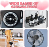 Darrahopens Auto Accessories > Auto Accessories Others > Automotive Decor 4PCS Heart-Shaped Car Vent Clips with Rhinestone,Bling Air Vent Clips Car Decorations,Premium Shiny Car Clips for Vents Accessories Interior (Black)